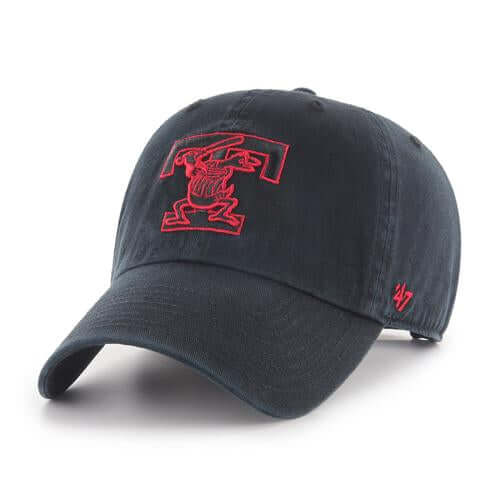 Black T-logo Clean Up Cap