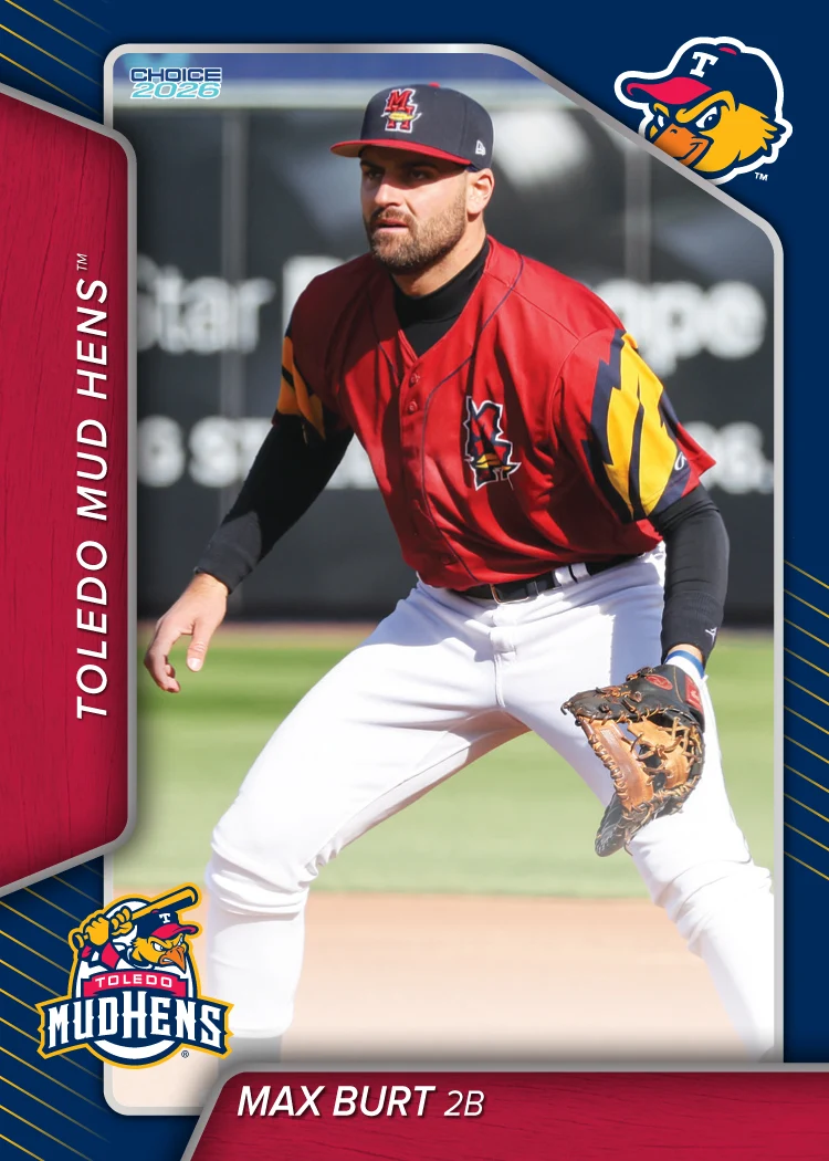 Toledo Mud Hens 2026 Baseball Card Team Set - Image 4
