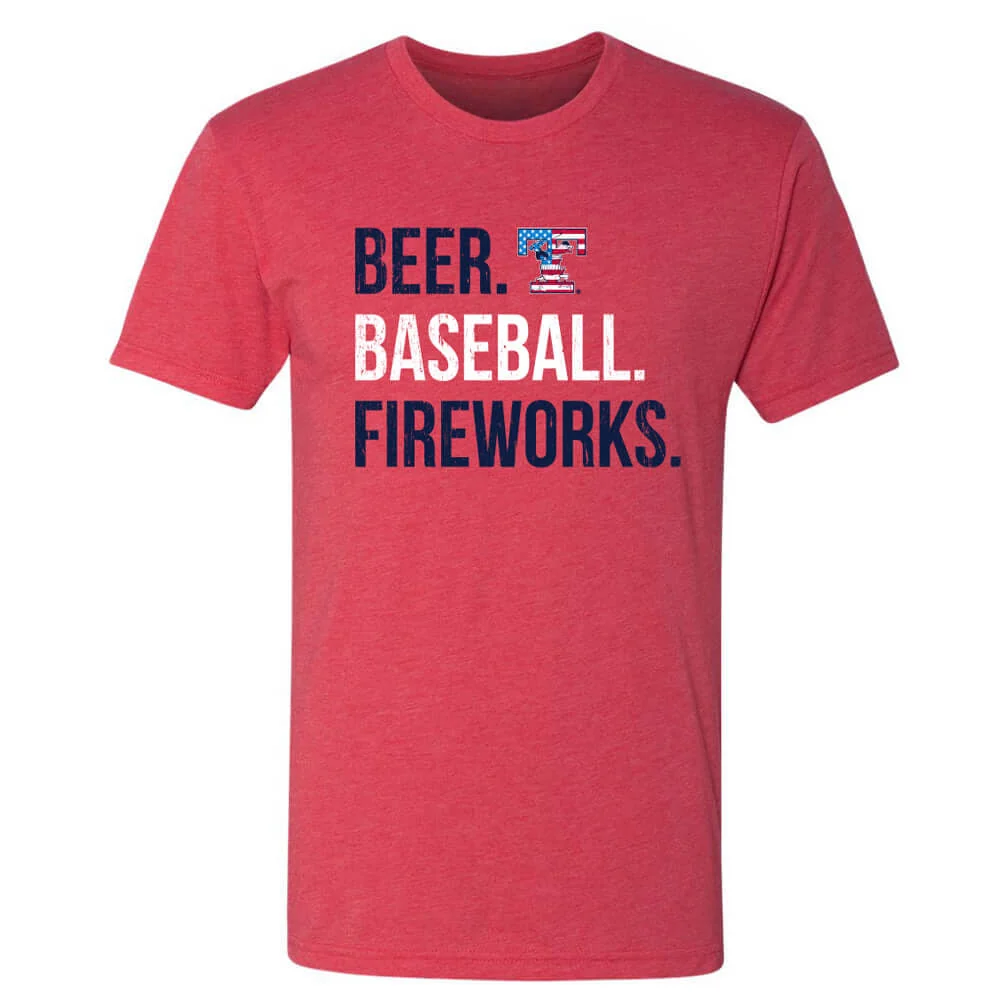 Toledo Mud Hens Beer, Baseball, Fireworks T