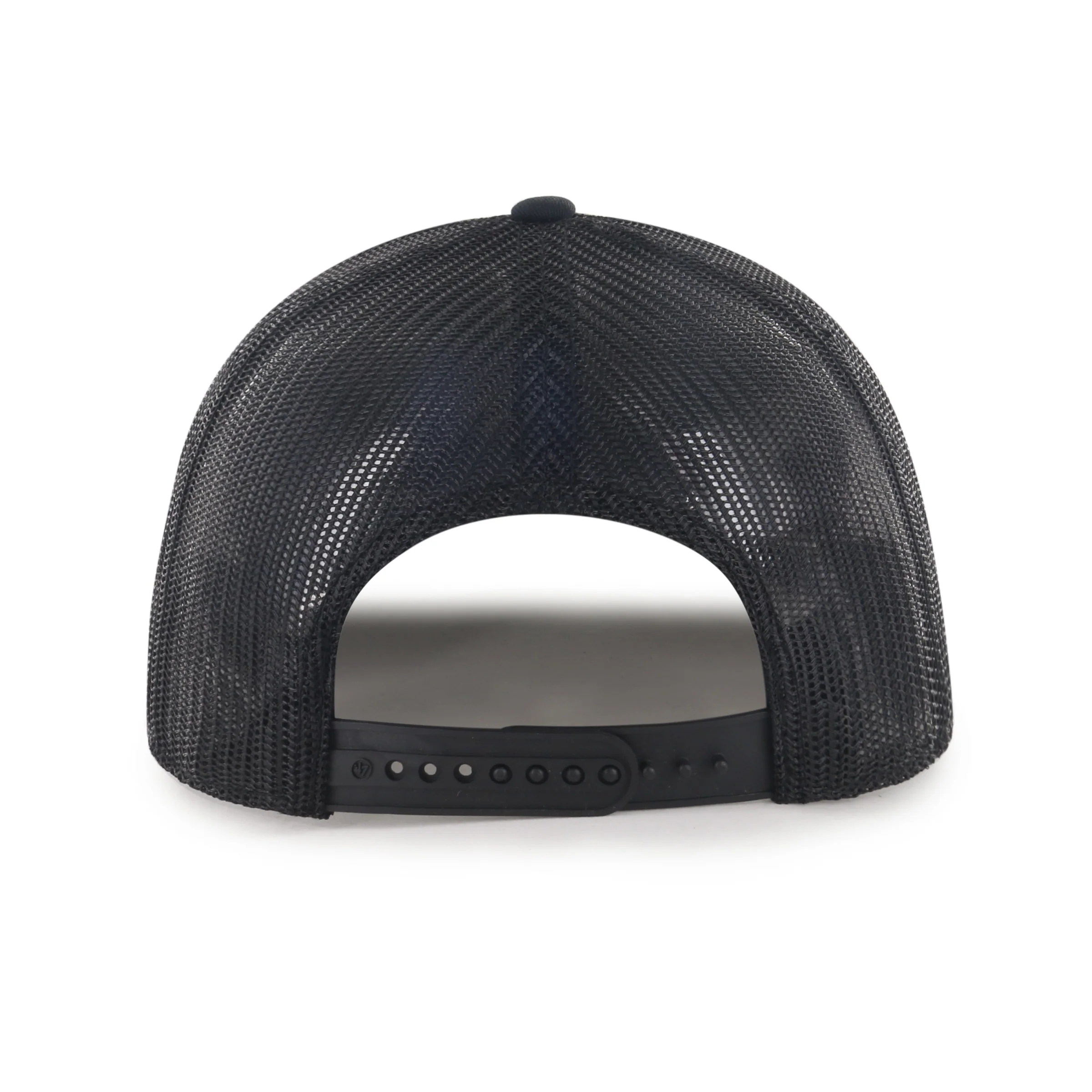 Toledo Mud Hens Black Leland '47 Trucker Cap - Image 2