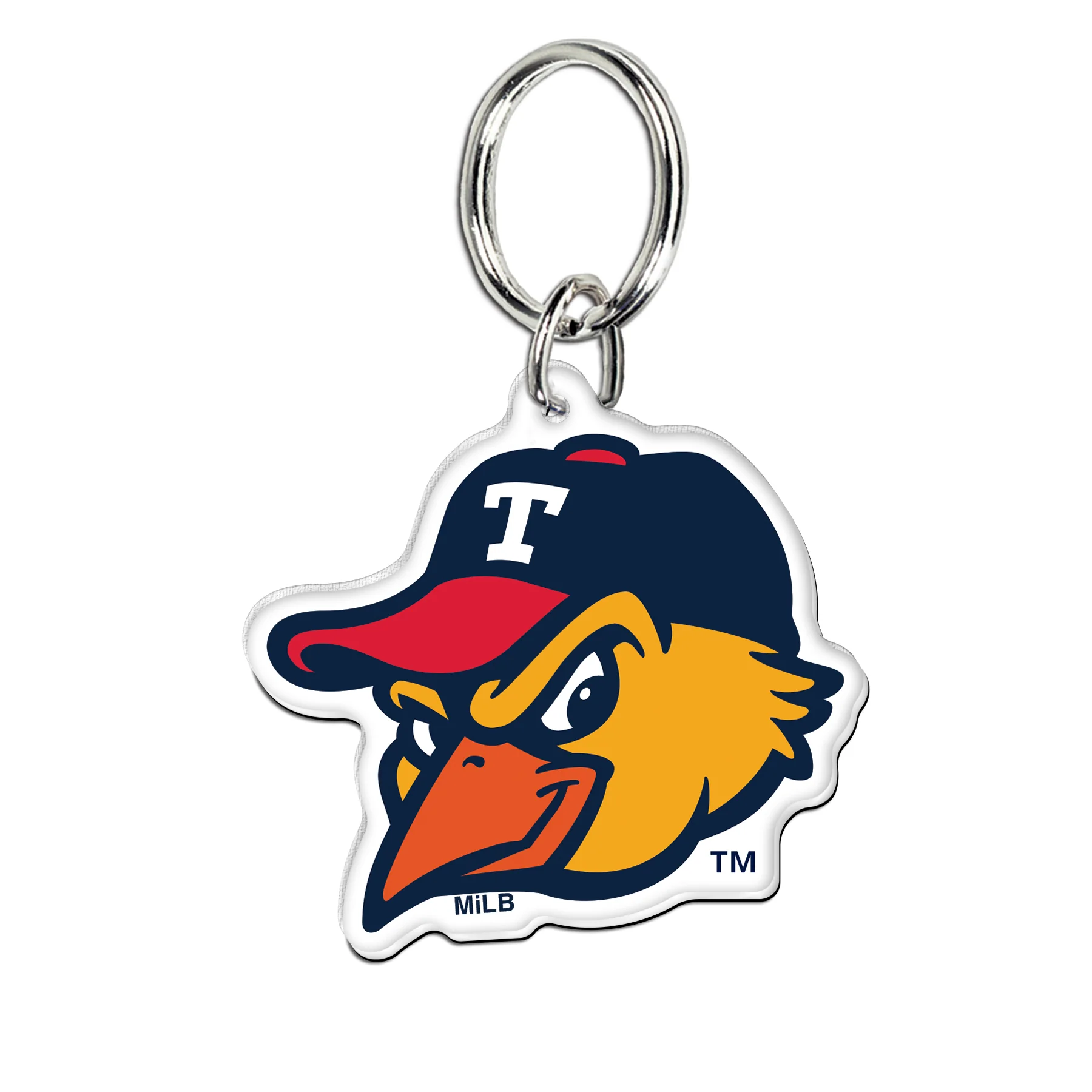 Toledo Mud Hens Head Logo Keychain