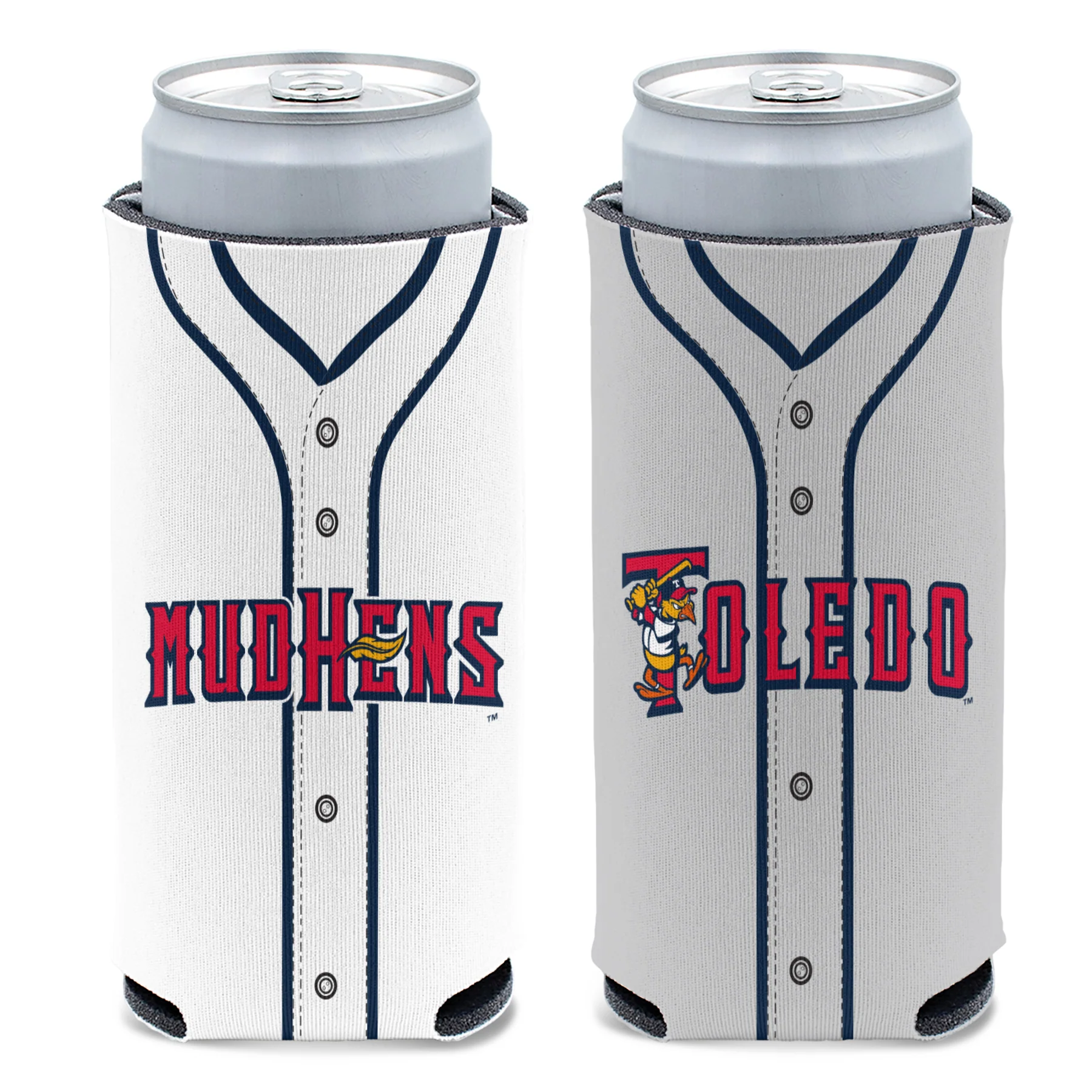 Toledo Mud Hens Jerseys Slim Can Coozie
