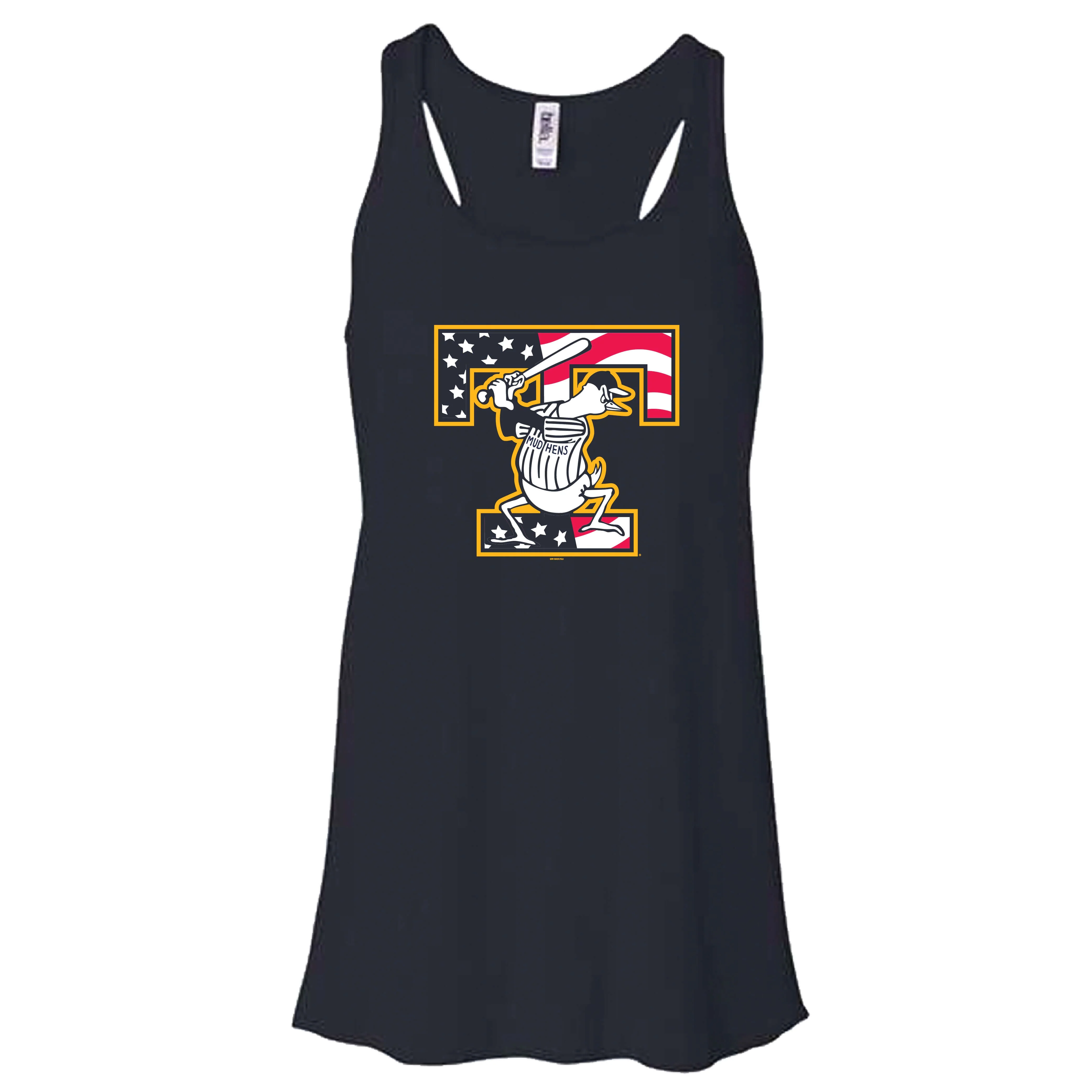 Toledo Mud Hens Ladies Stars and Stripes Tank