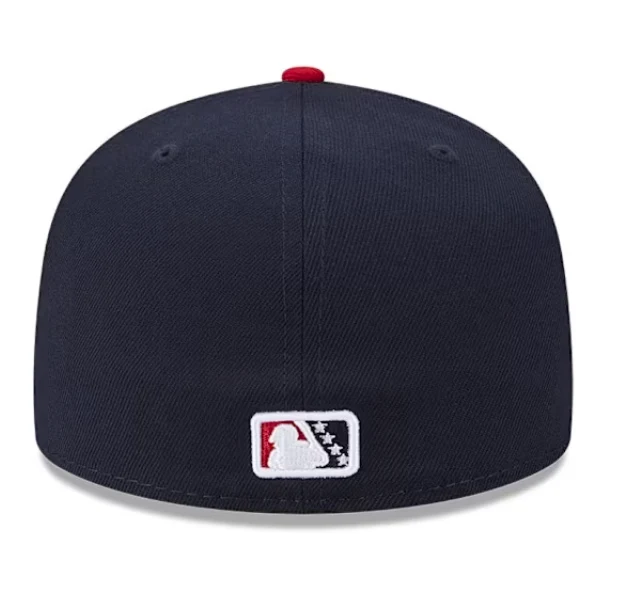 Toledo Mud Hens Low Profile New Era 59Fifty Road Cap - Image 4