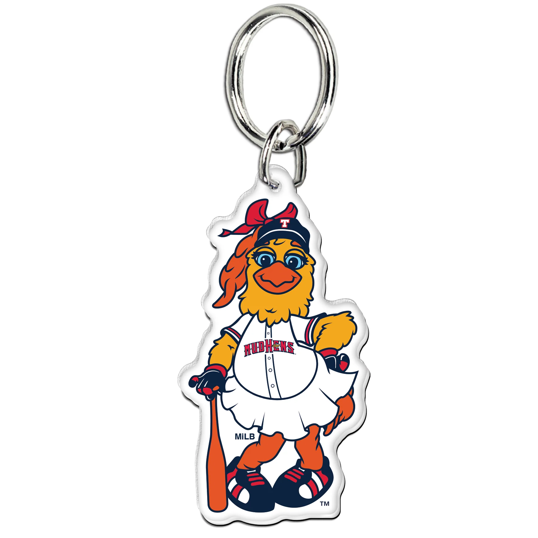Toledo Mud Hens Muddonna Acrylic Keychain
