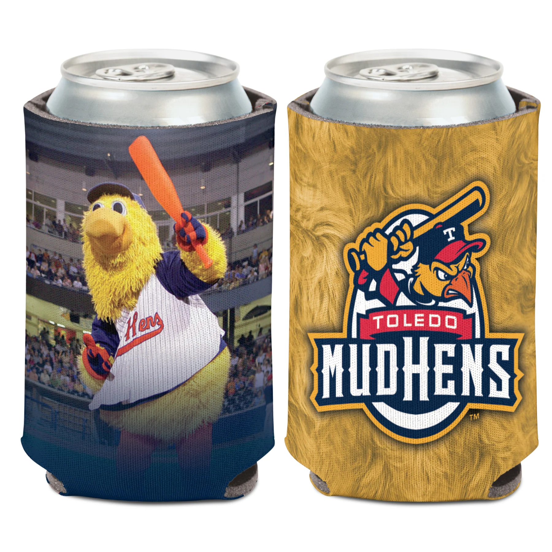 Toledo Mud Hens Muddy Photo Can Coozie