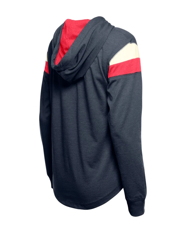 Toledo Mud Hens New Era Ladies Hooded Long Sleeve T - Image 4