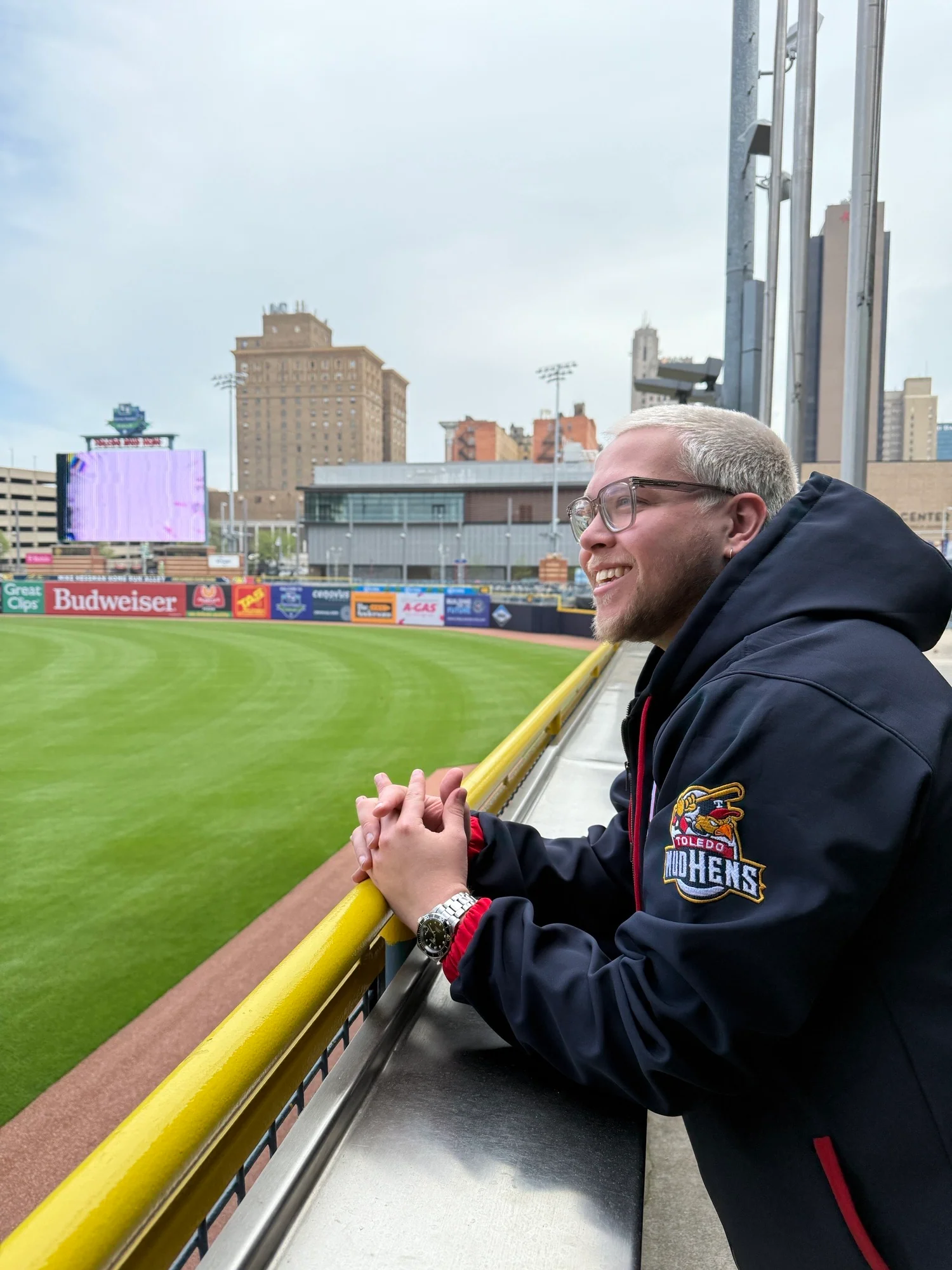 Toledo Mud Hens Official League Coaches Jacket - Image 3