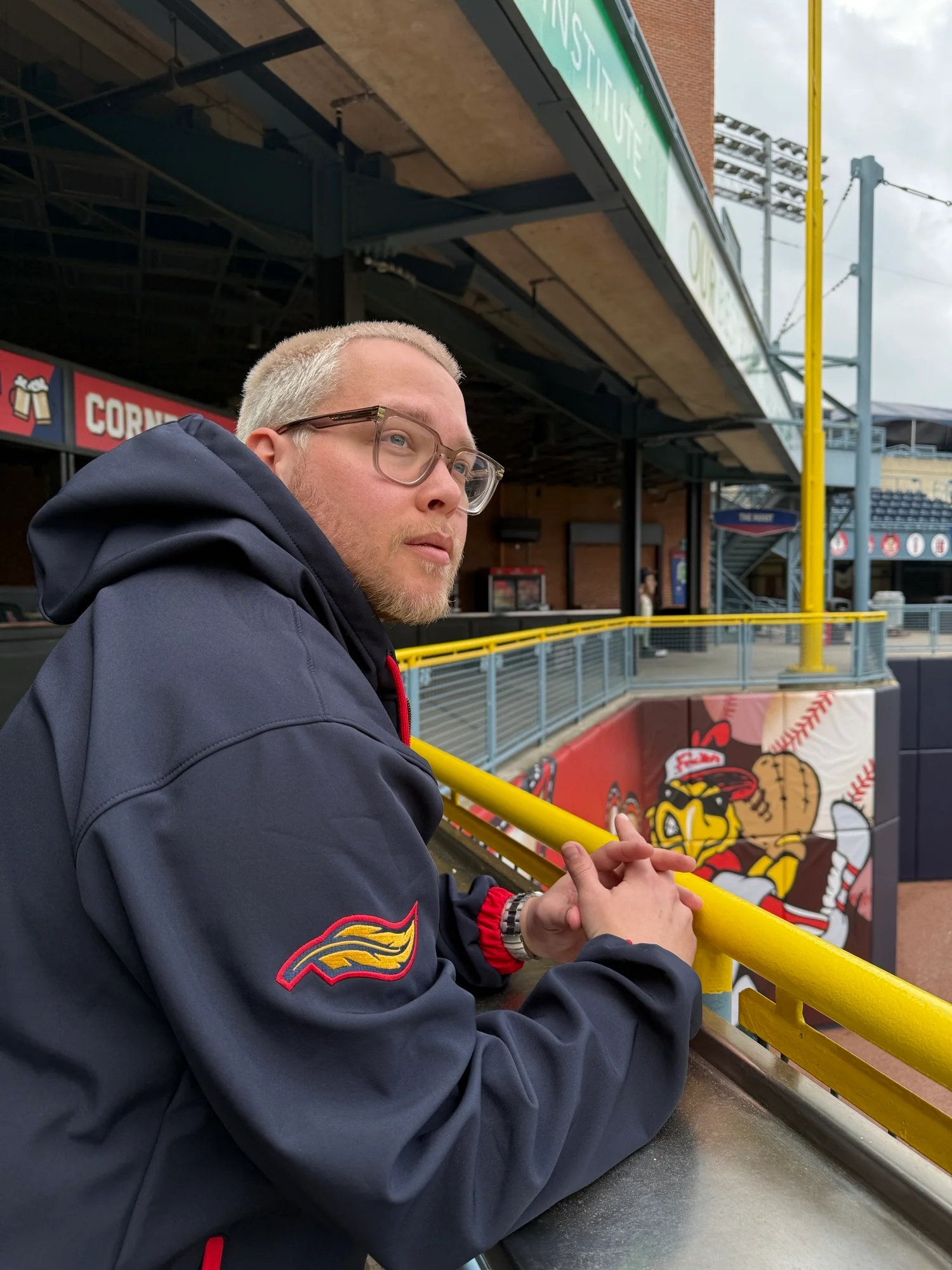 Toledo Mud Hens Official League Coaches Jacket - Image 4