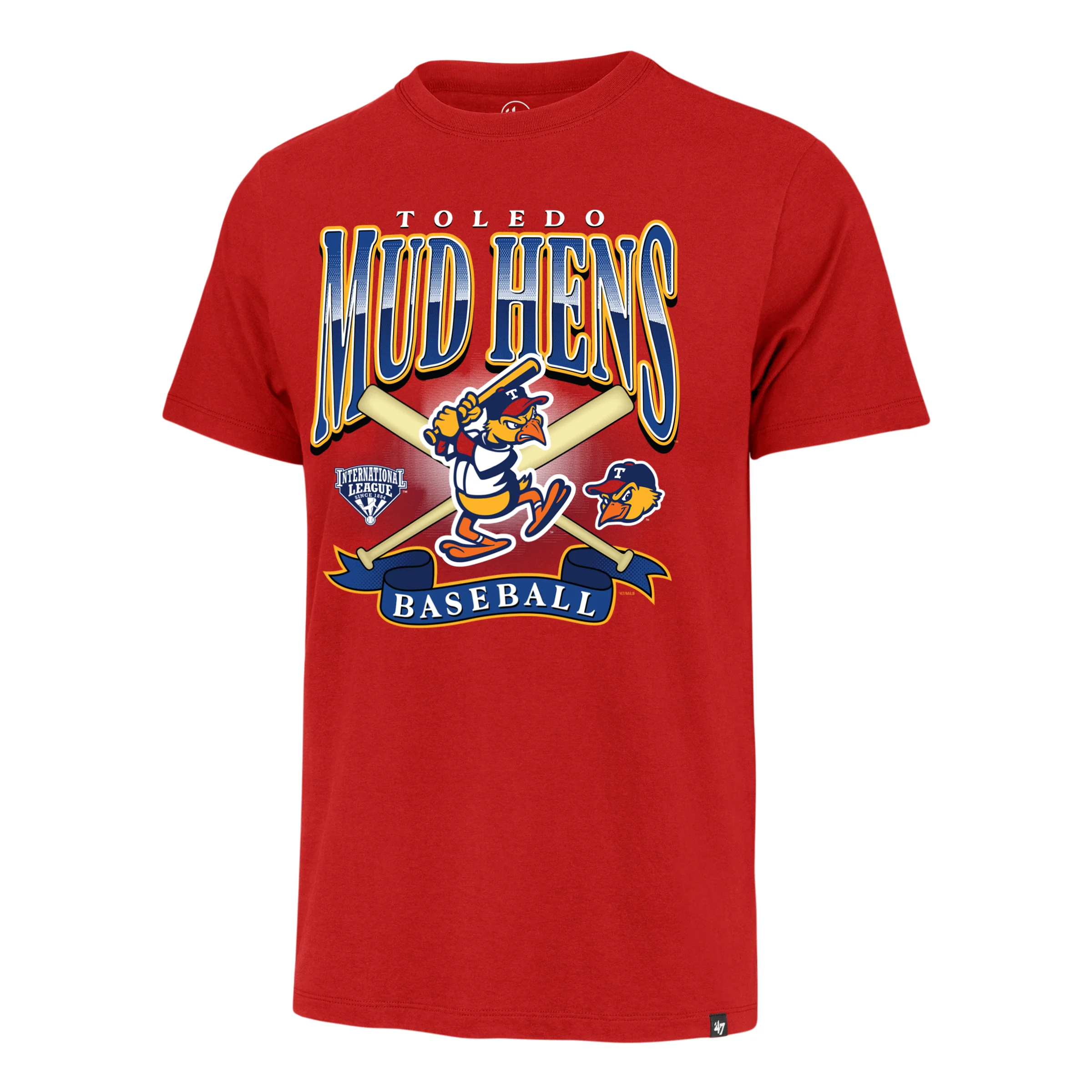 Toledo Mud Hens Red Chrometown Franklin T