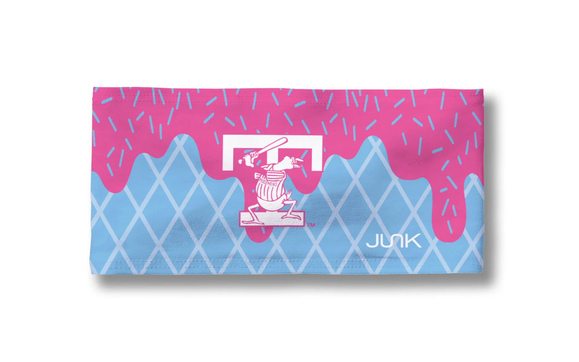 Toledo Mud Hens T-logo Ice Cream Junk Brand Headband - Image 3