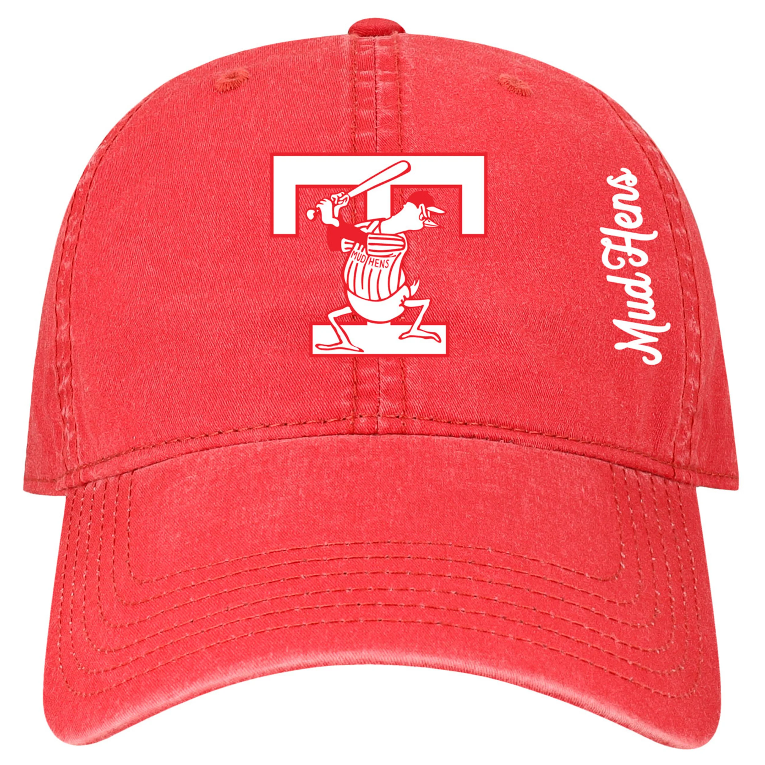 Toledo Mud Hens Weathered Red Cap