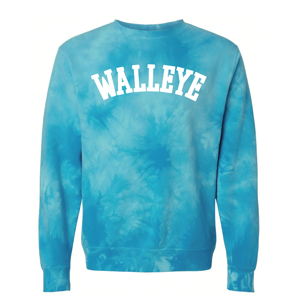 Toledo Walleye Arch Tie Dye Crew
