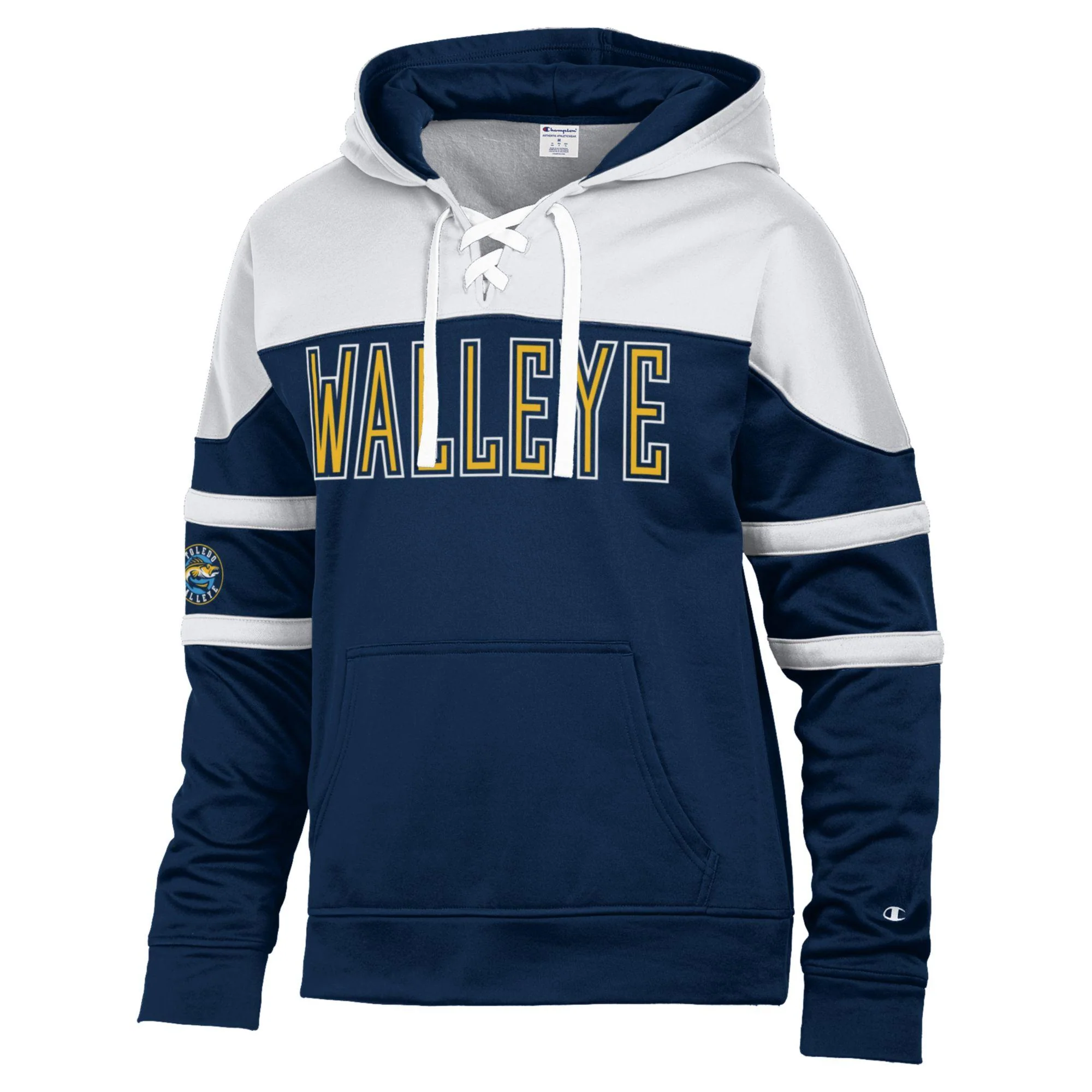 Toledo Walleye Banner Stadium Lace Hood