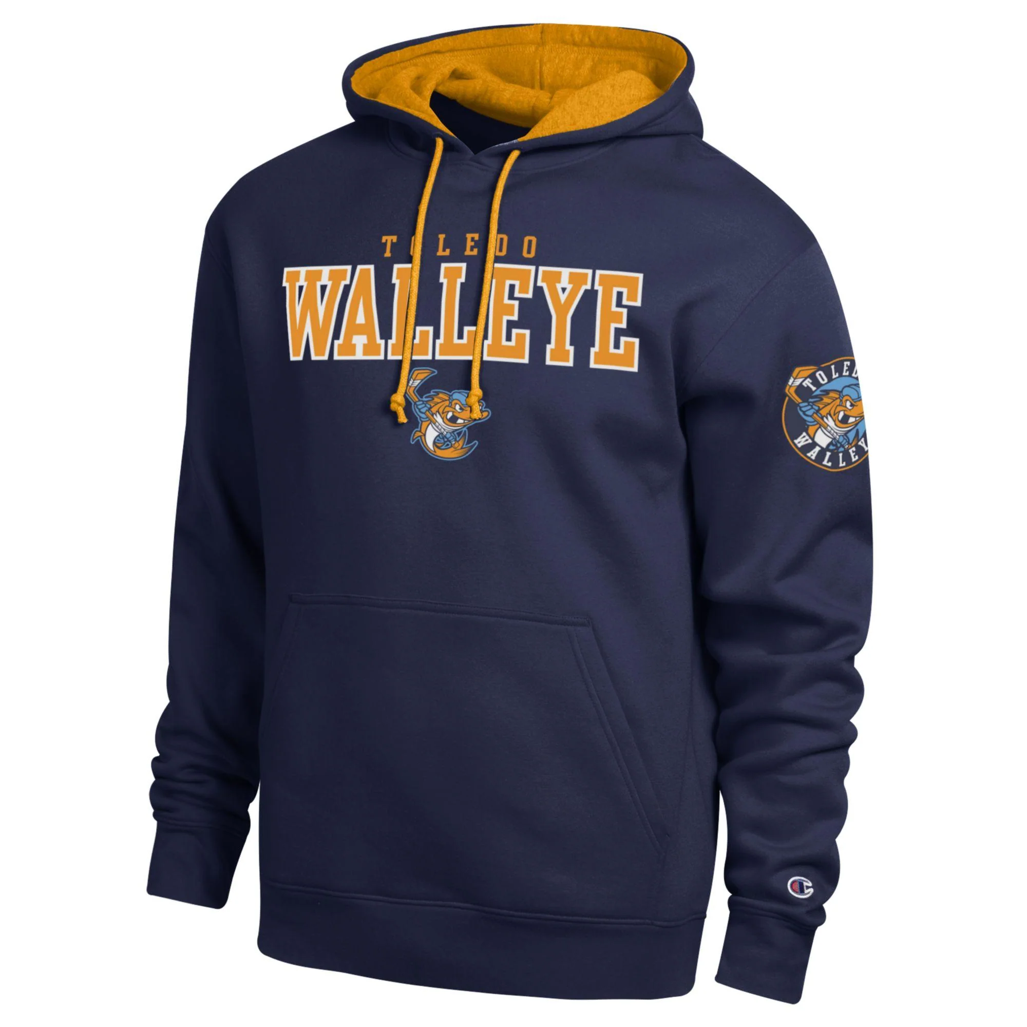 Toledo Walleye Brindley Contrast Hood