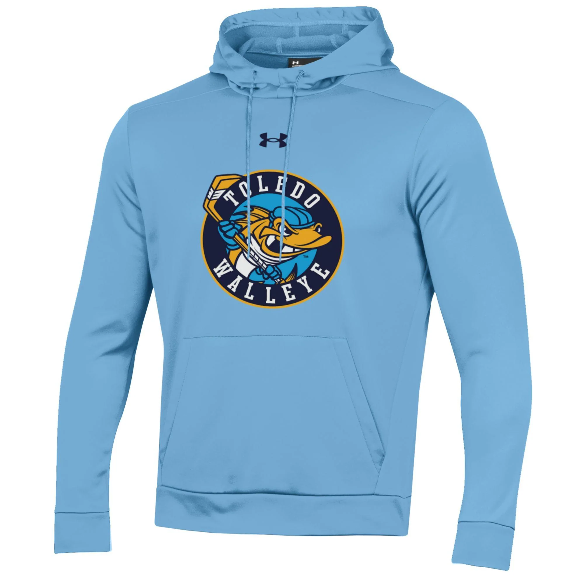Toledo Walleye Carolina UA Armour Fleece Hood