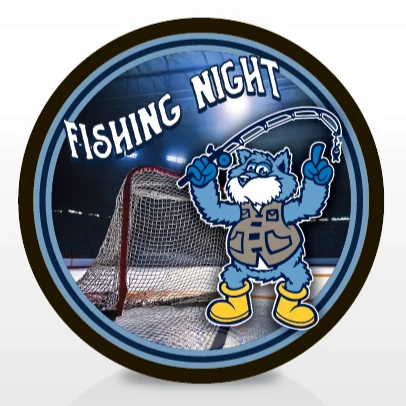 Toledo Walleye Fishing Night Puck