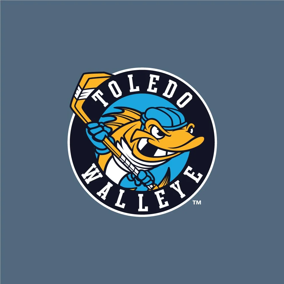 Toledo Walleye Hastings Comfort Wash Long Sleeve T-shirt - Image 3