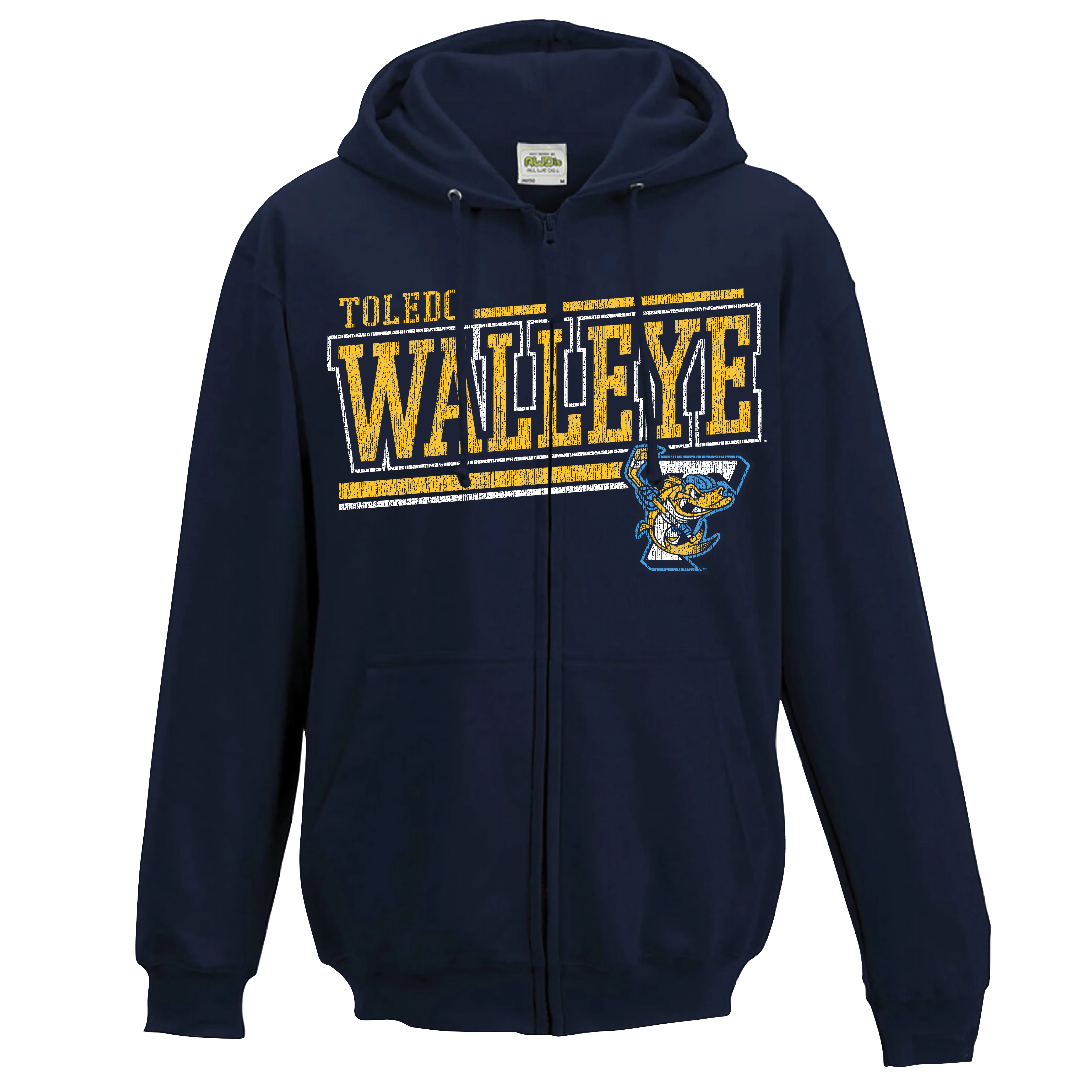 Toledo Walleye Loong Full Zip Hood