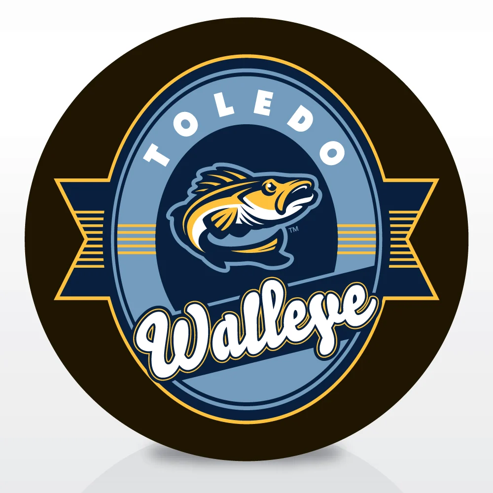 Toledo Walleye Nostalgia Puck