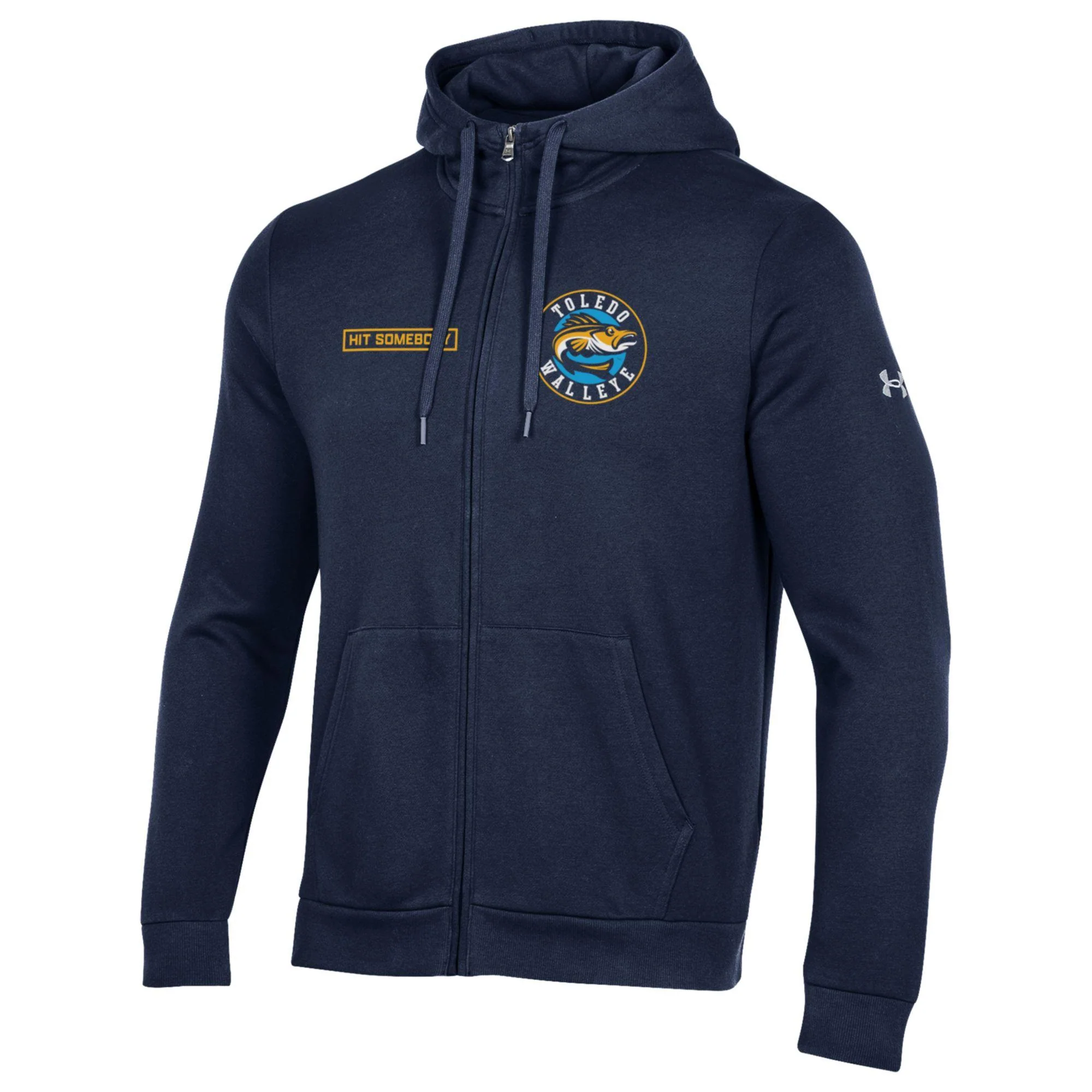 Toledo Walleye Rival Full Zip Hood