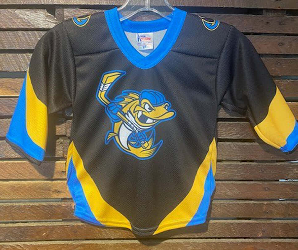 Toledo Walleye Toddler Black Point Jersey
