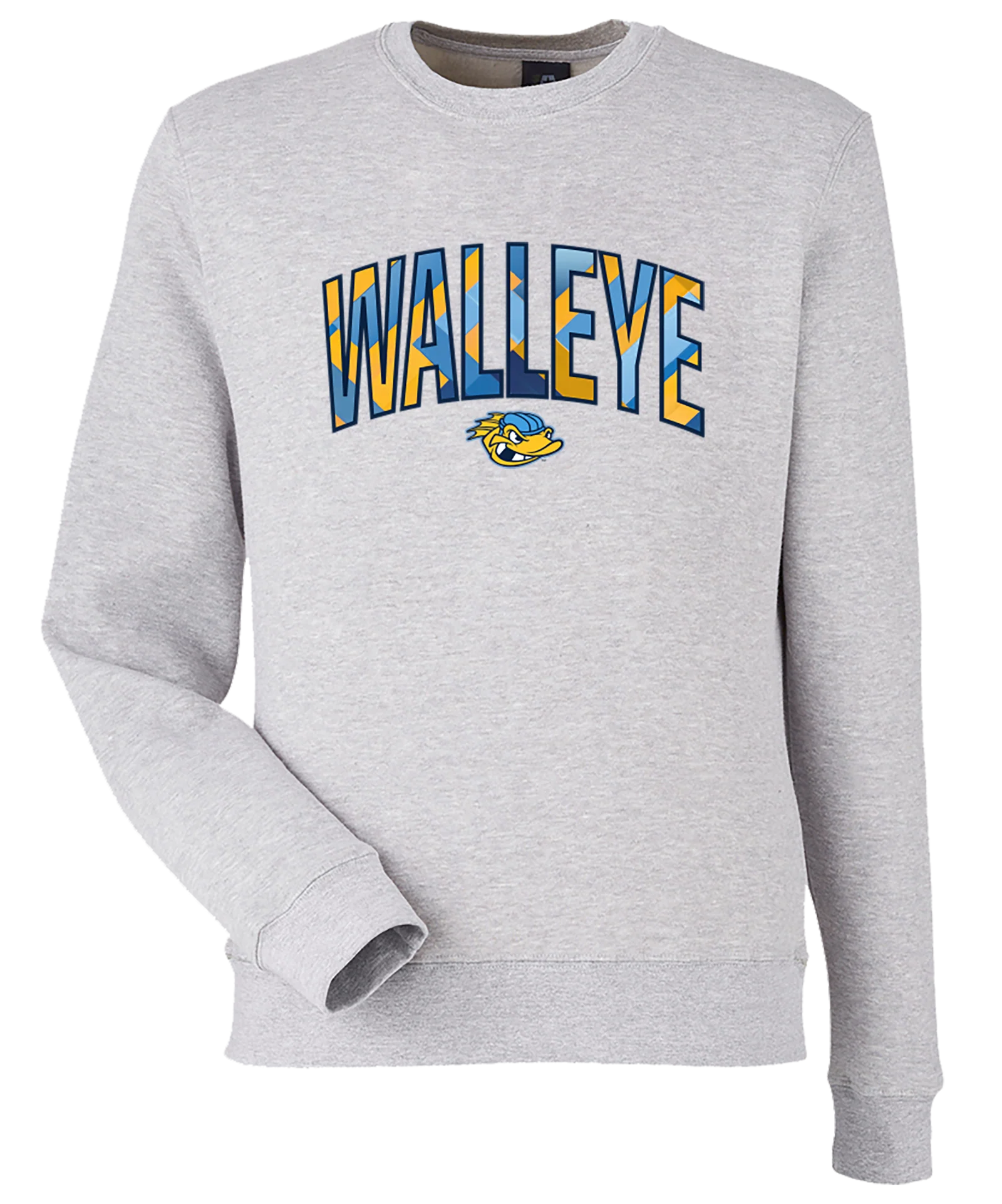 Toledo Walleye Twill Oxford BTB  Crewneck