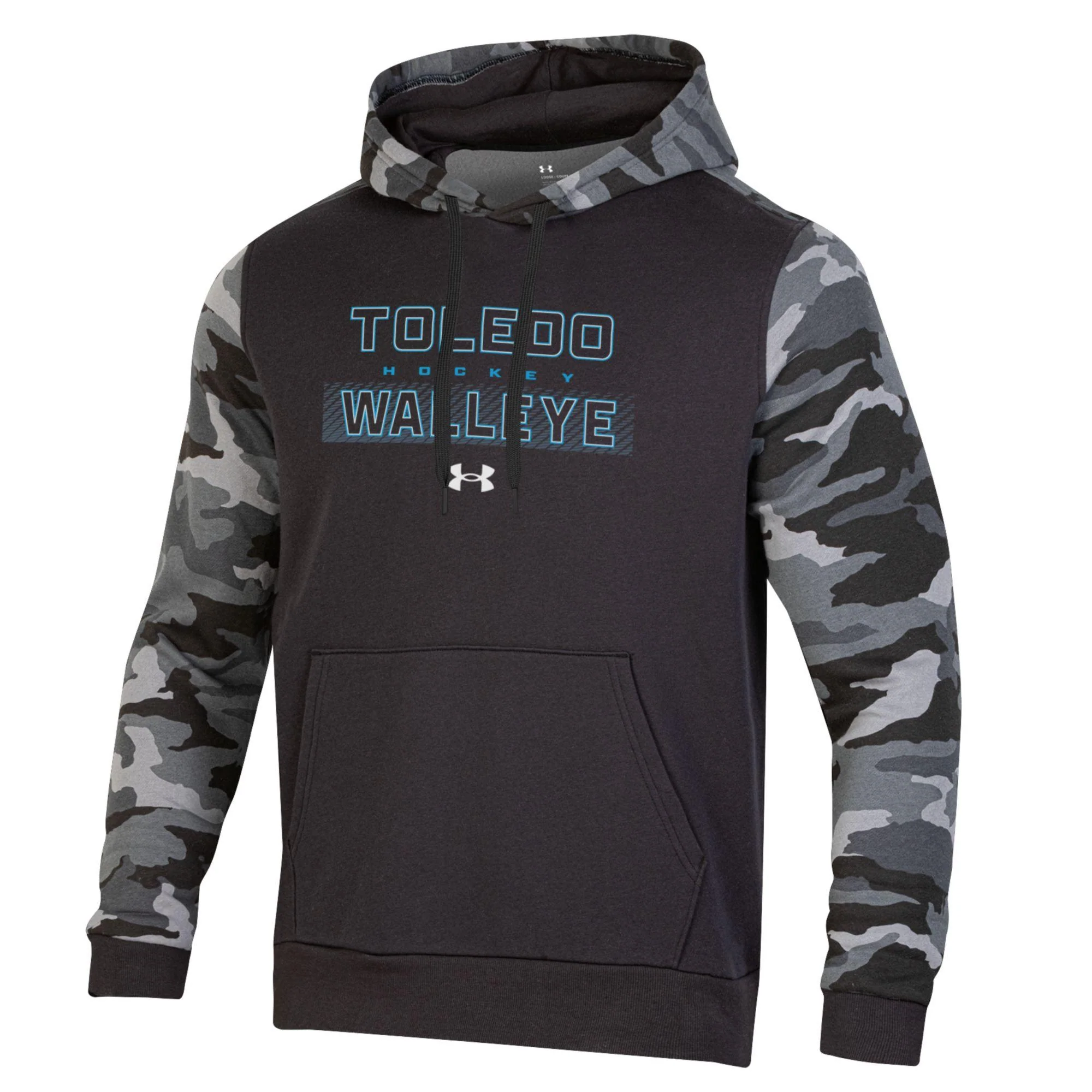 Toledo Walleye Washed UA Hood