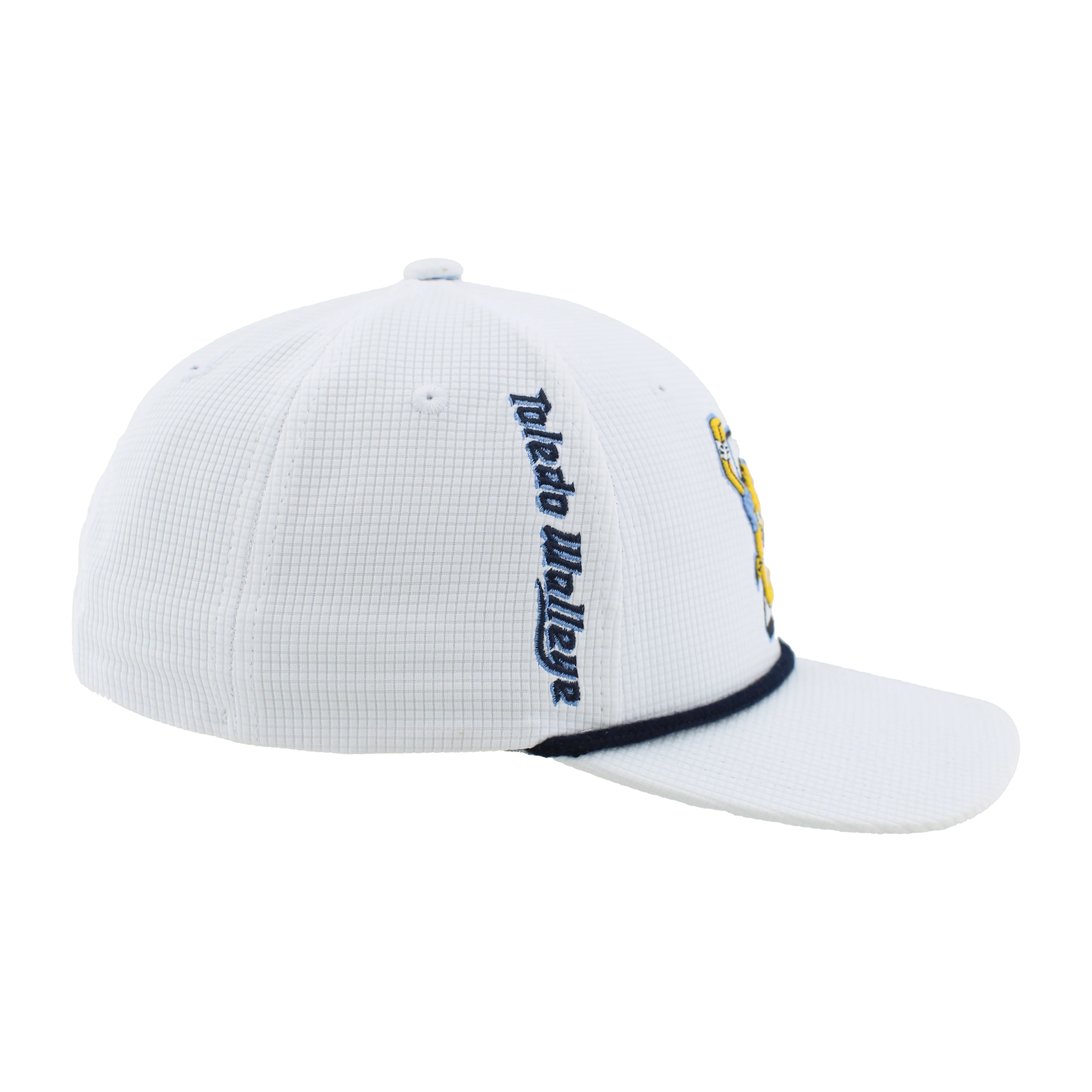 Toledo Walleye White Backspin - Image 4